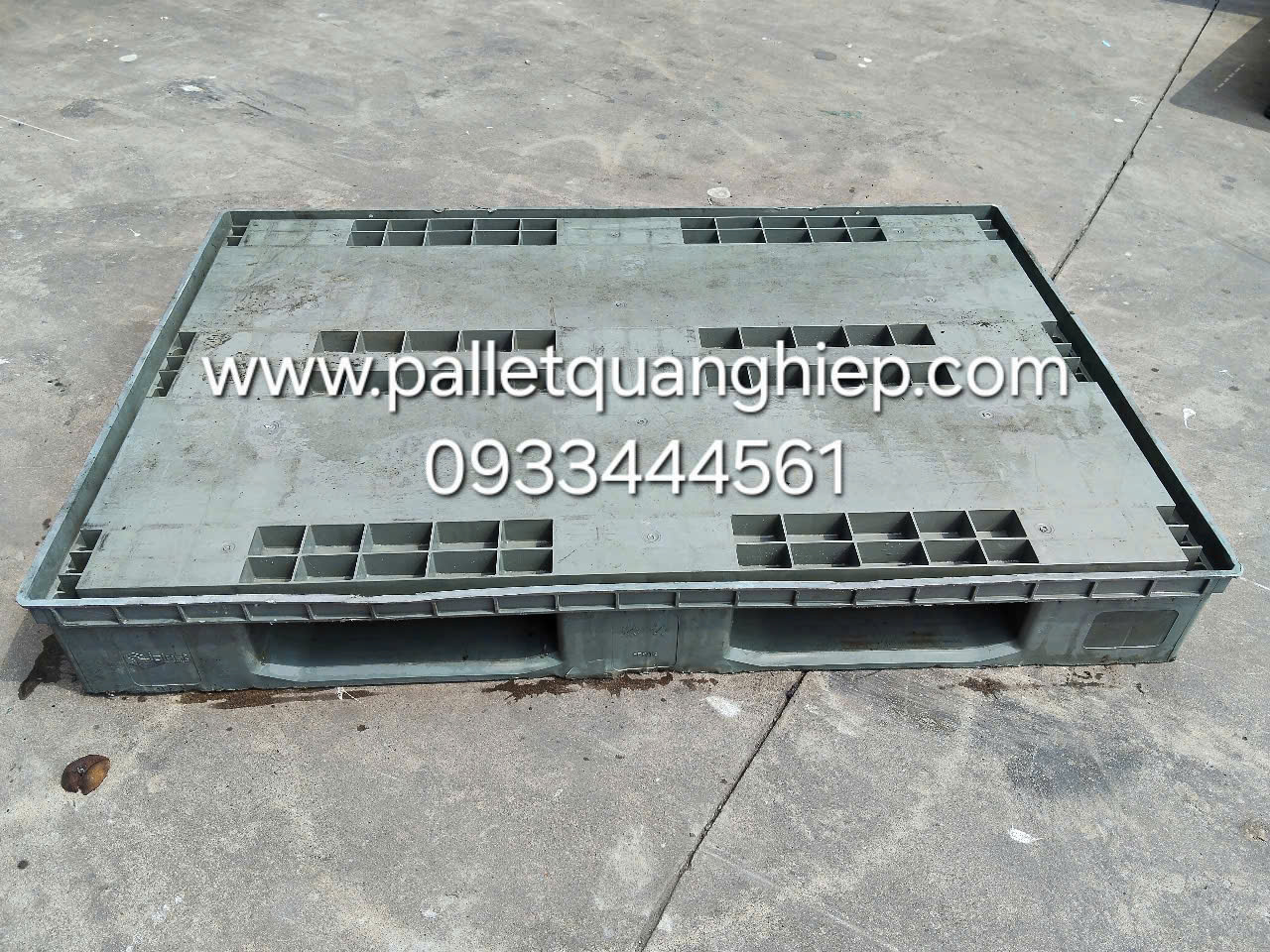 PALLET NHỰA 1200x800x150mm