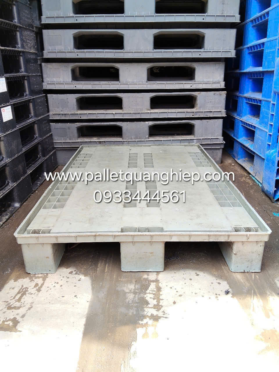 PALLET NHỰA 1200x800x150mm