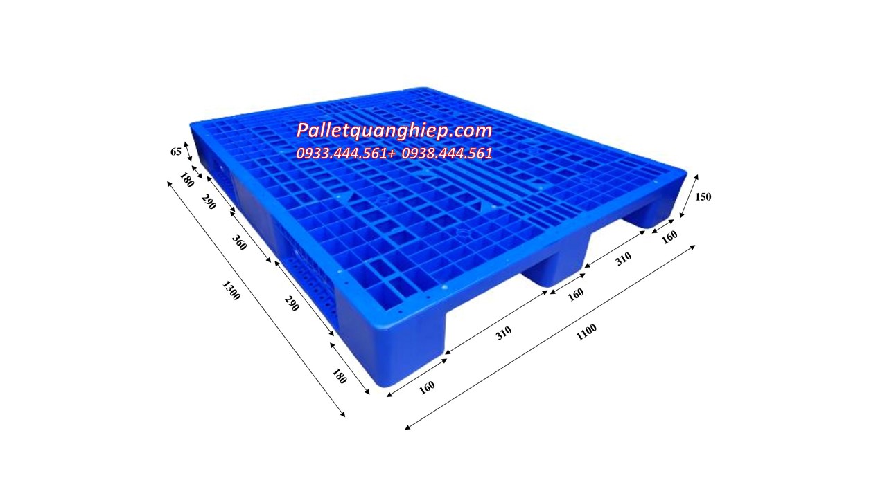 PALLET NHỰA 1300x1100x150mm
