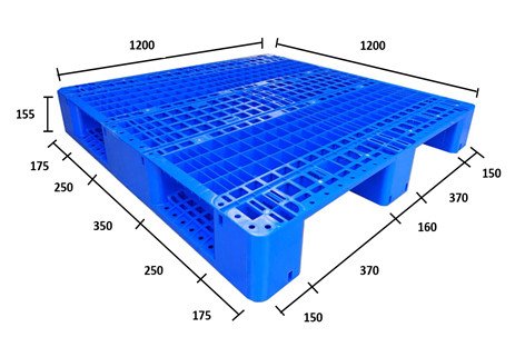 PALLET NHỰA 1200x1000x150m2